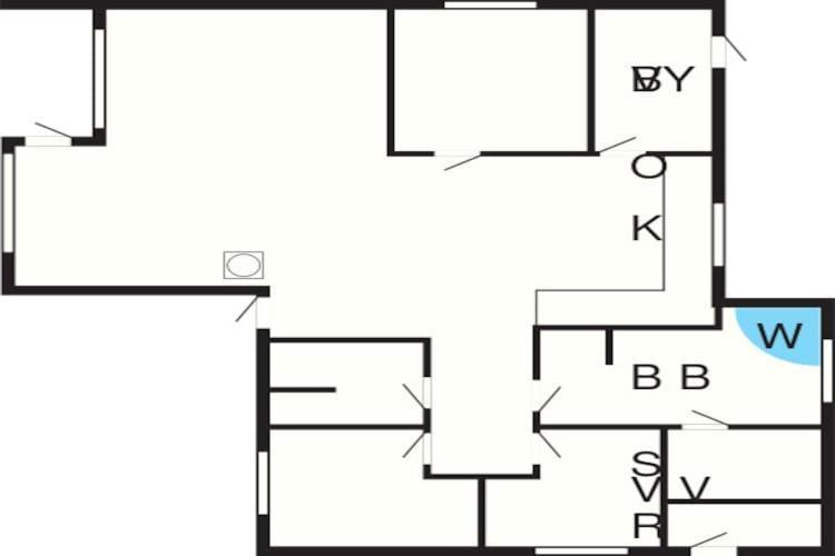 8 Person Holiday Home In Fan Fano Ngoại thất bức ảnh